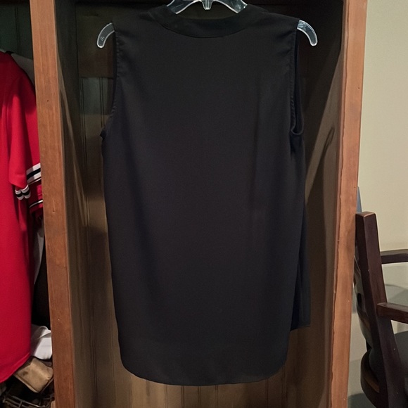 Like new medium black deep V blouse - Picture 5 of 5